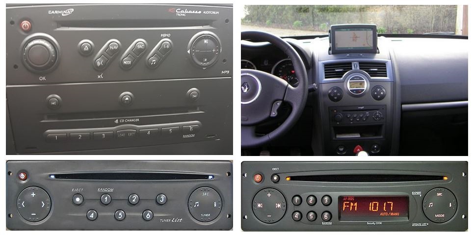 Câble Auxiliaire MP3 Pour Autoradio Renault - Compatible Clio 3, Scénic 2, IPhone, IPod - 1,5m Noir